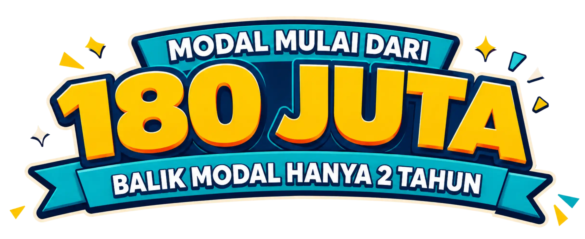 Modal mulai dari 180 juta dan balik modal hanya 2 tahun